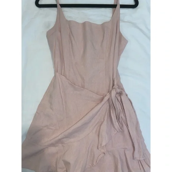 strapless open back dress Emily Maxi Dress Pink Floral main image 0